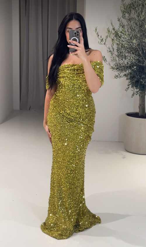 Elira Dress Lime