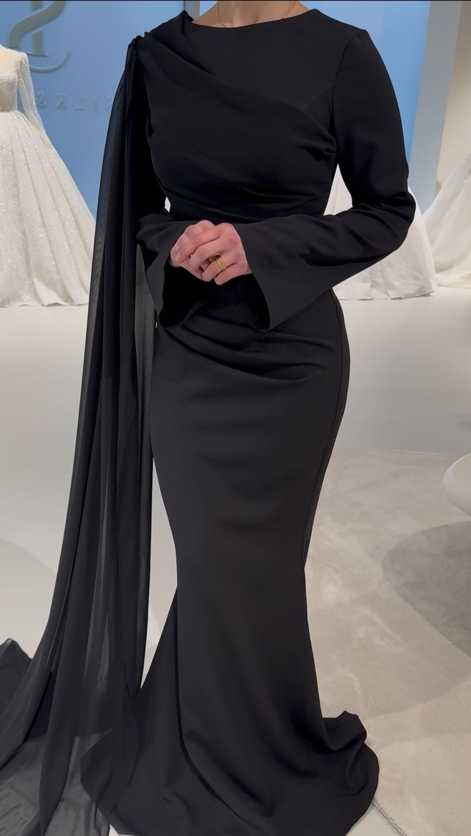 Nisa Dress Black