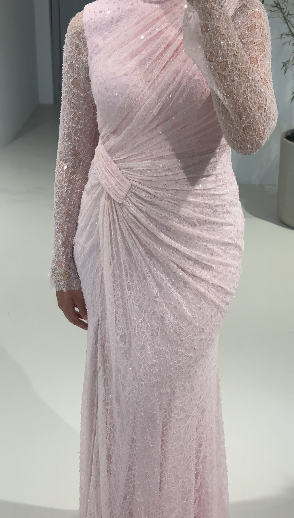 Julide Dress Soft Pink