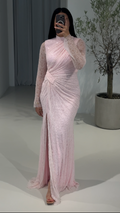 Julide Dress Soft Pink