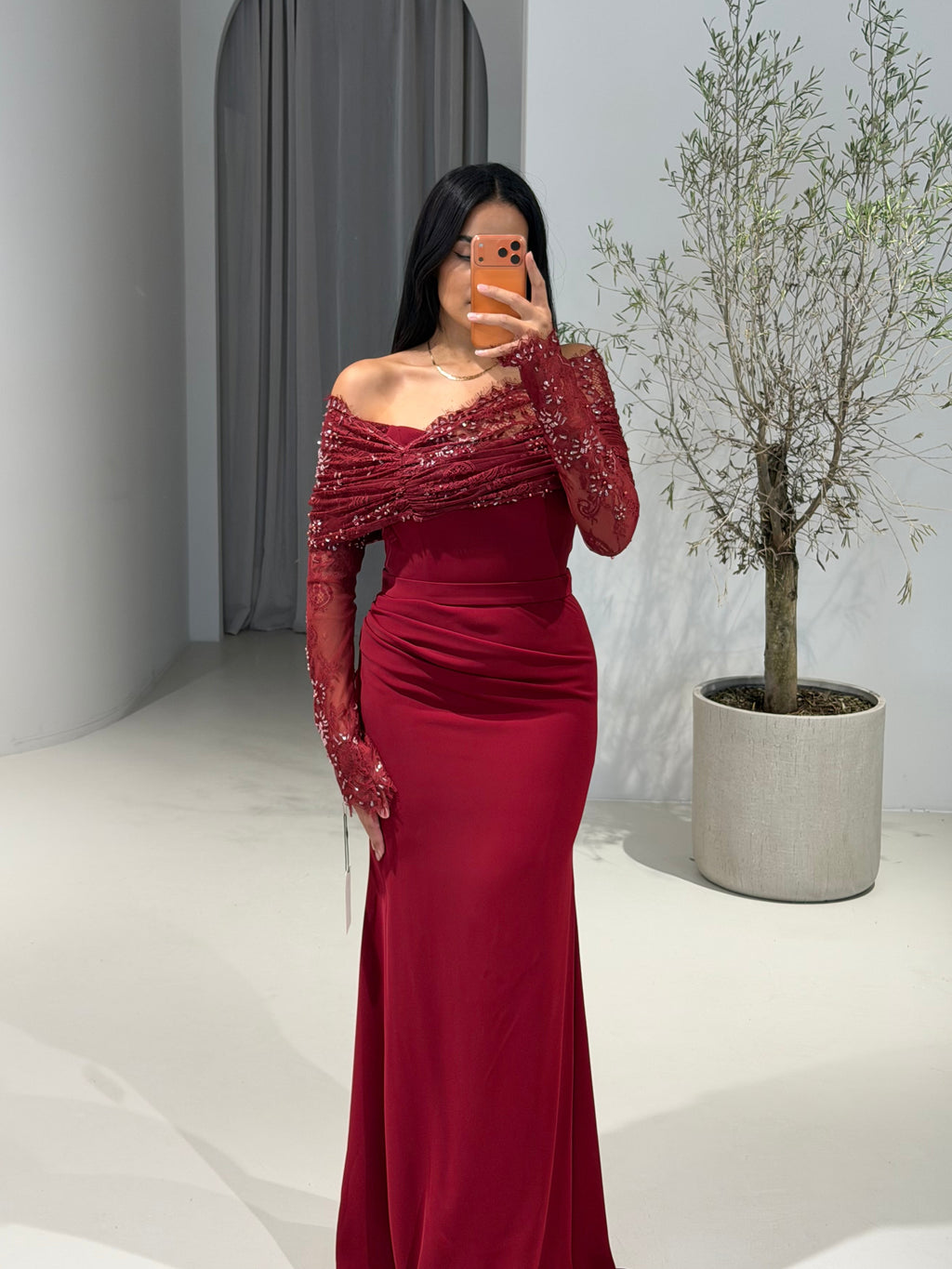 Niya Dress Red