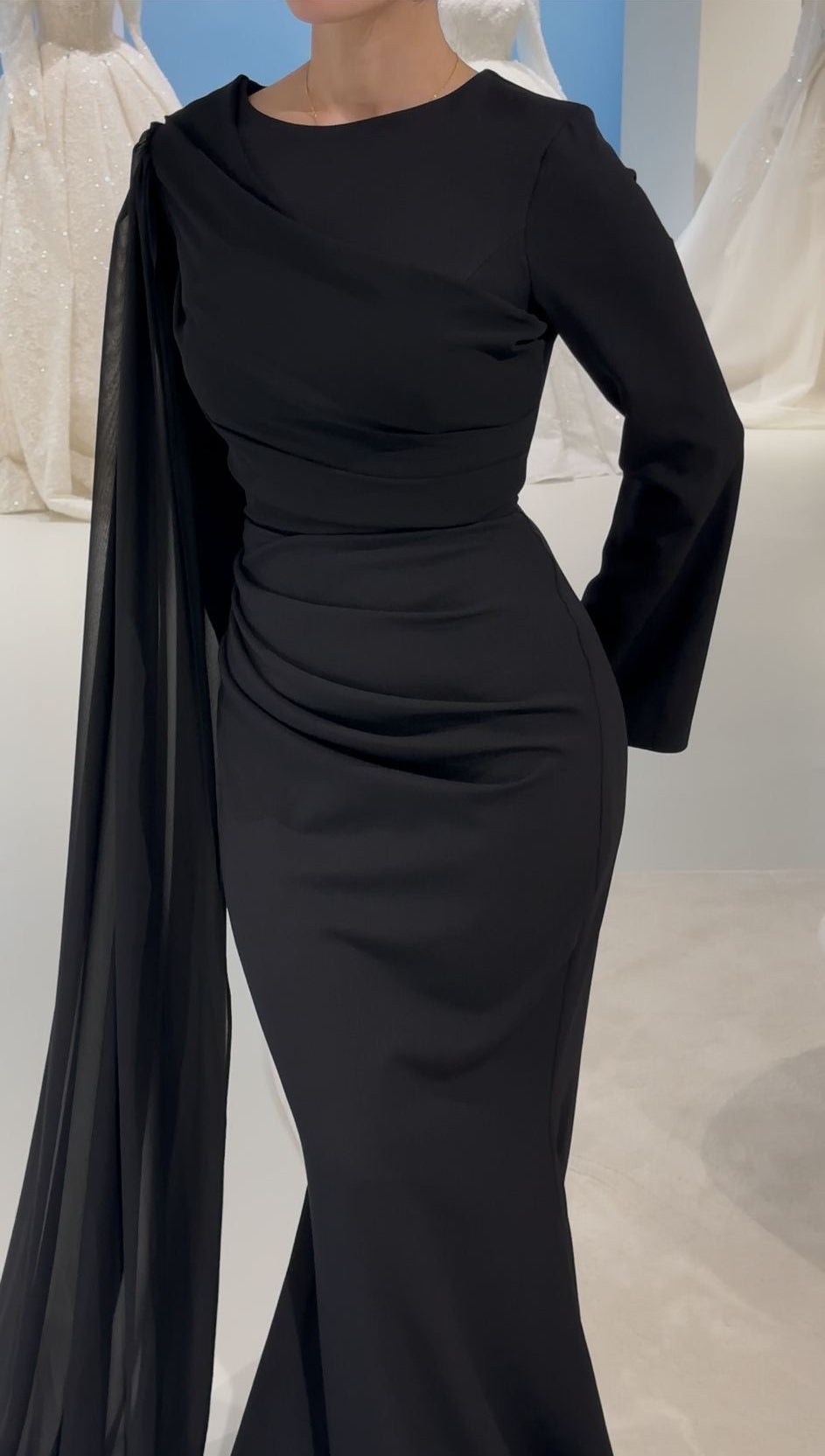 Nisa Dress Black