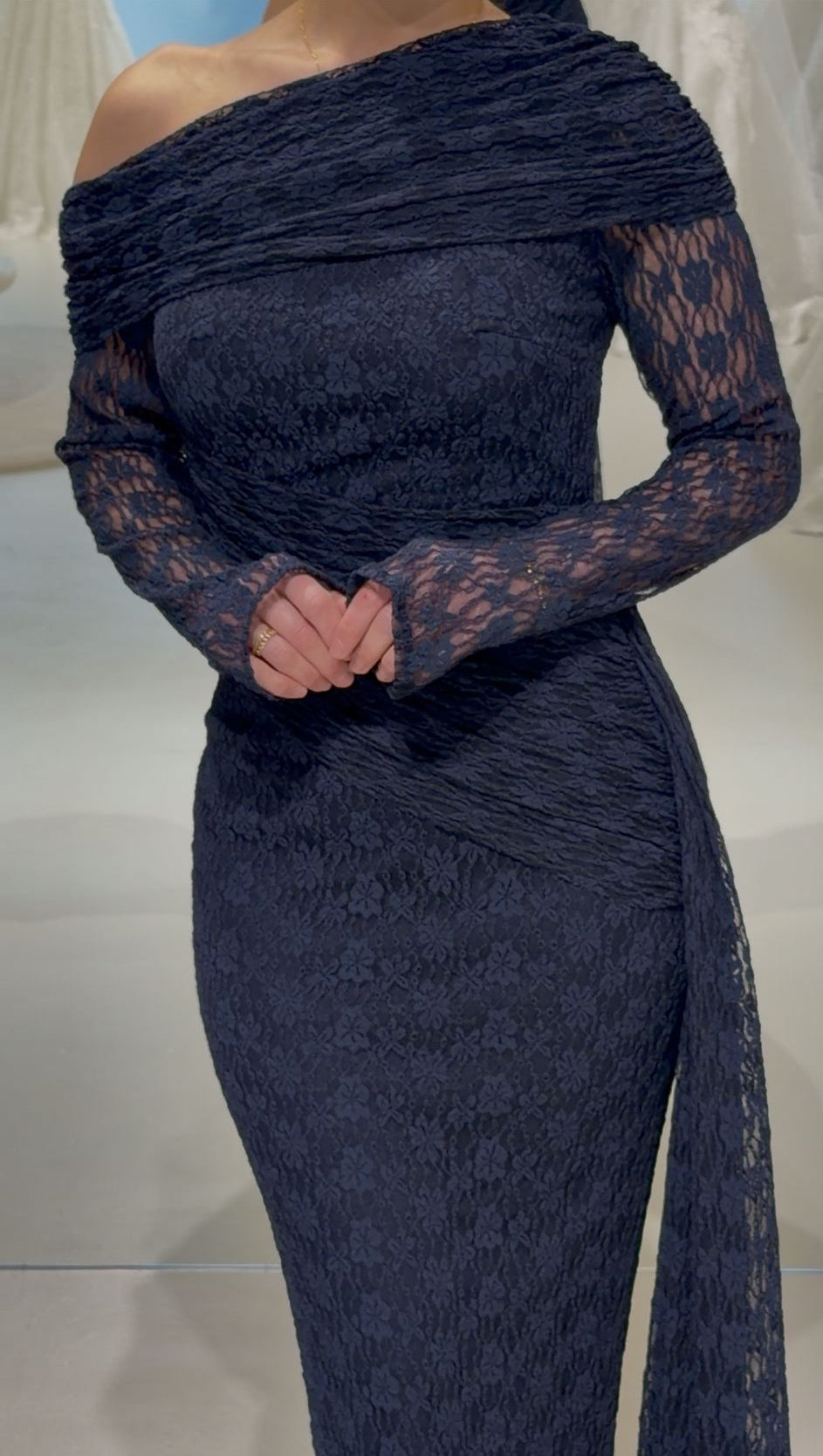 Nora Dress Navy