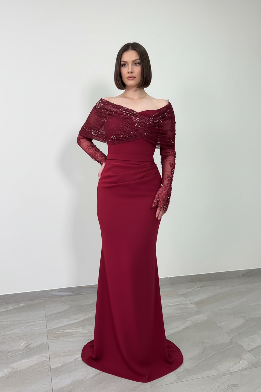 Niya Dress Red