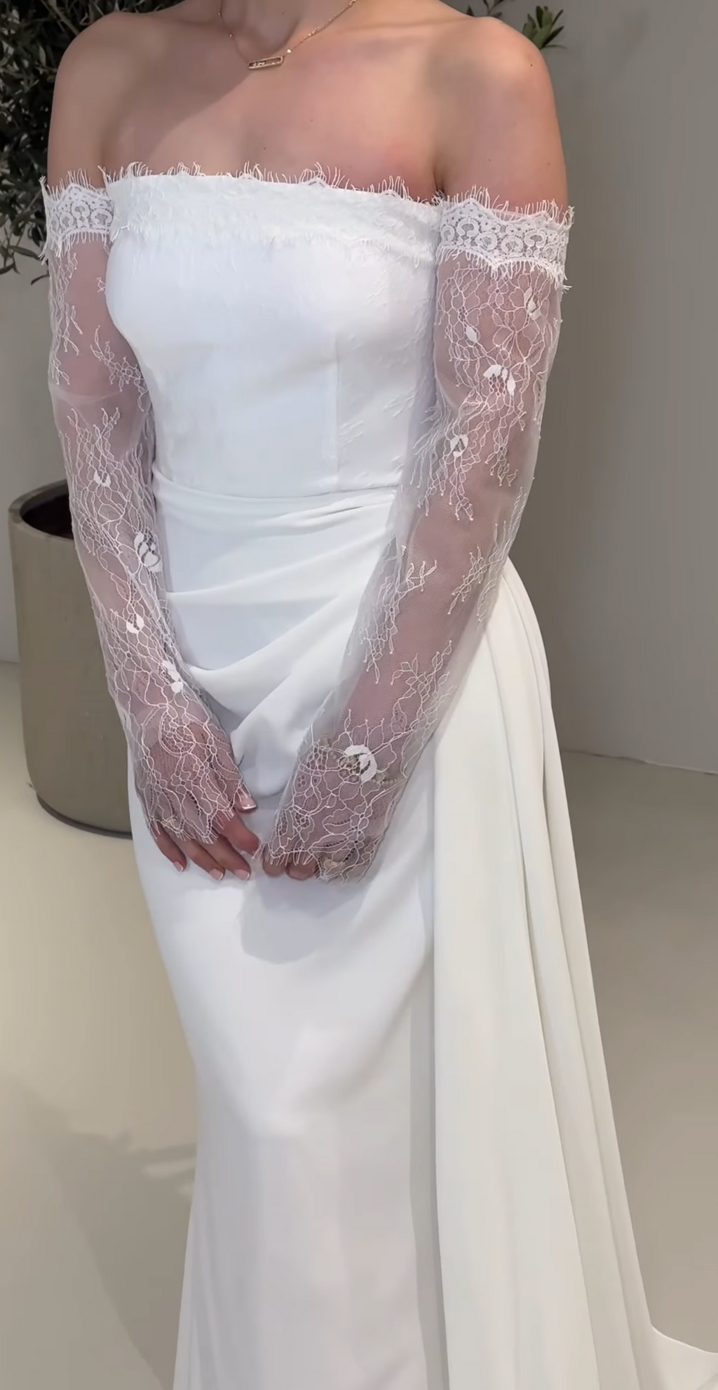Noor Dress White