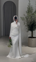 Nisa Dress White