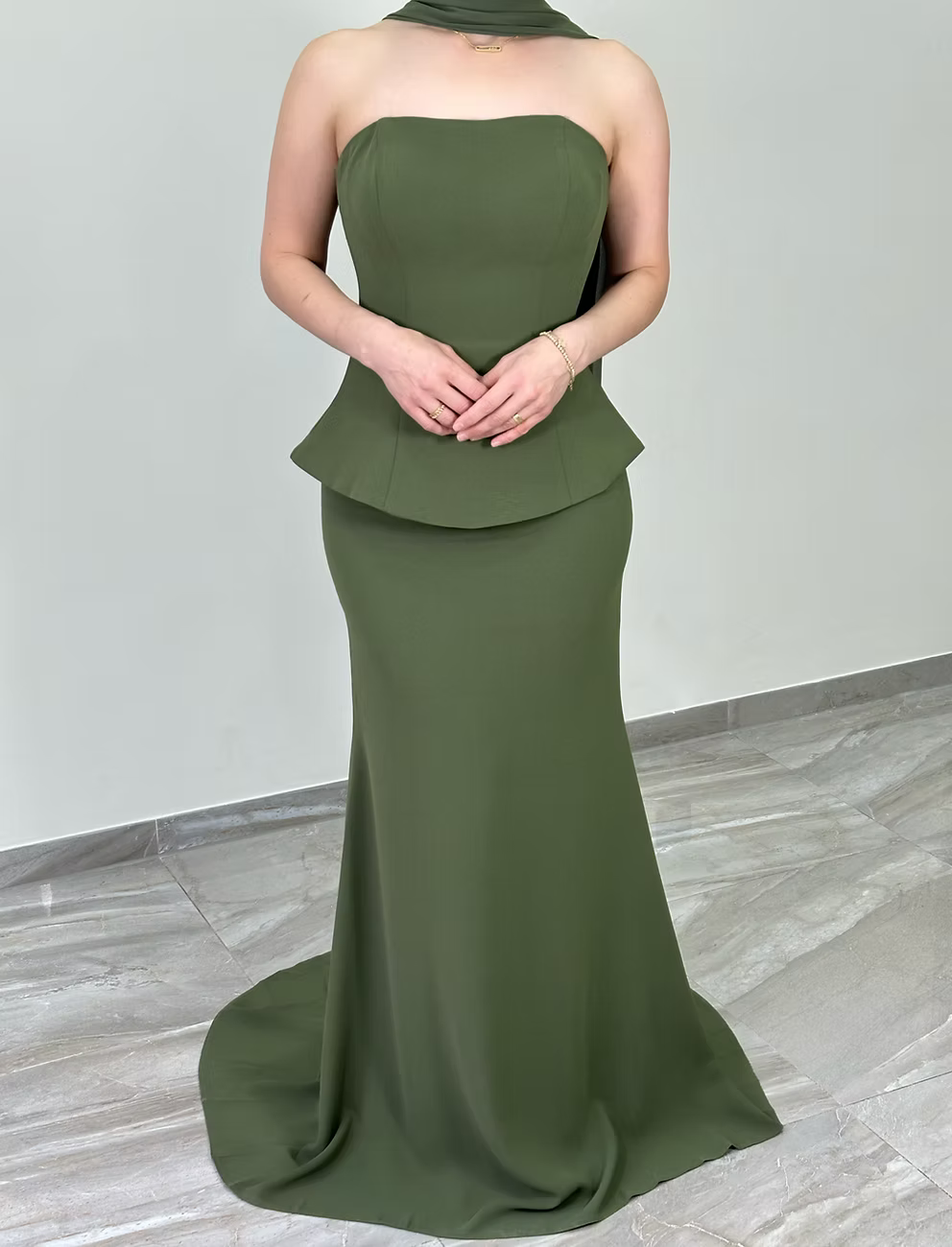 Aya Dress Khaki