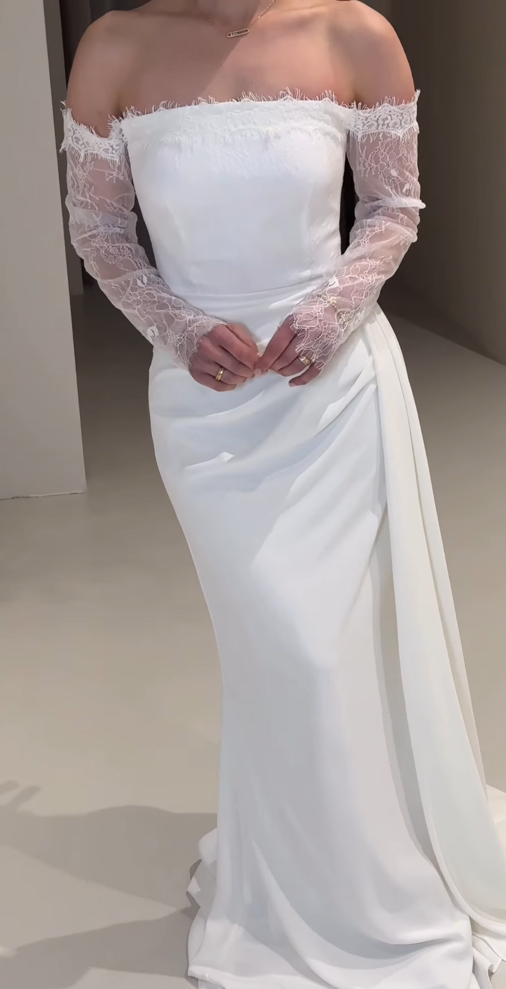 Noor Dress White