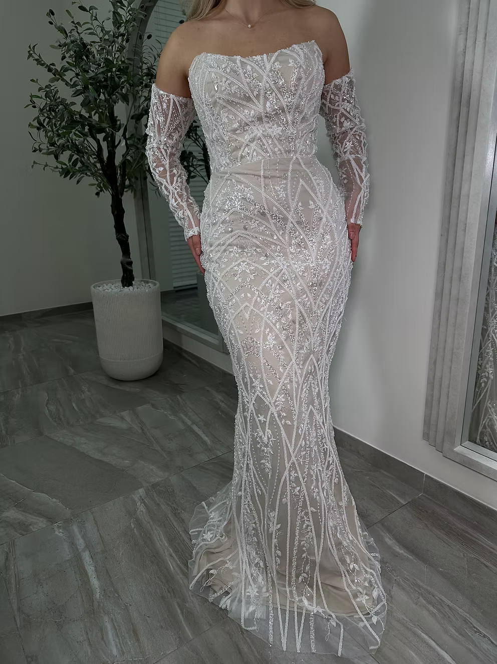 Ela Dress Nude