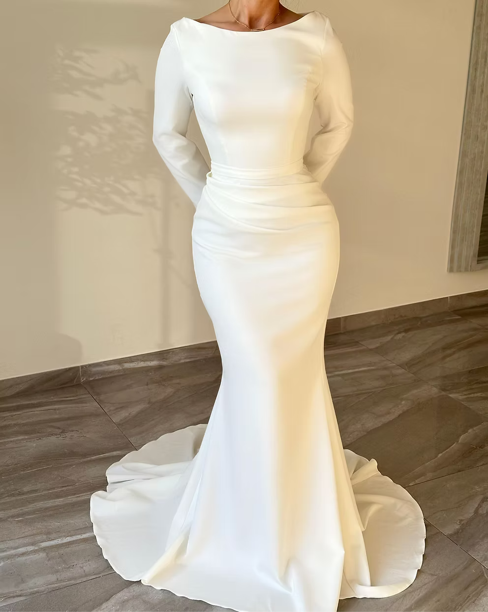 Esen Dress White