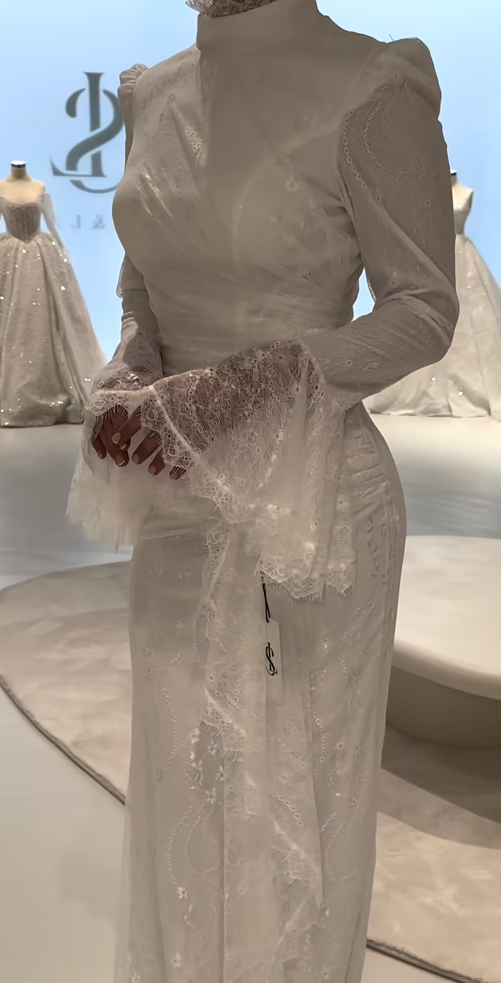 Hazel Dress White