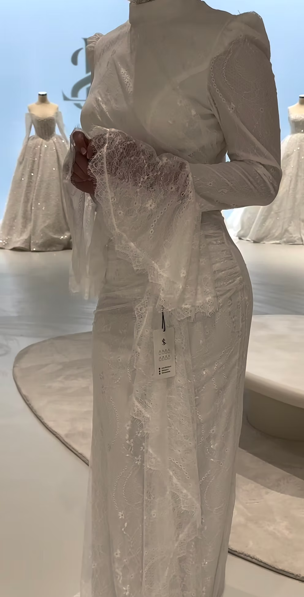 Hazel Dress White