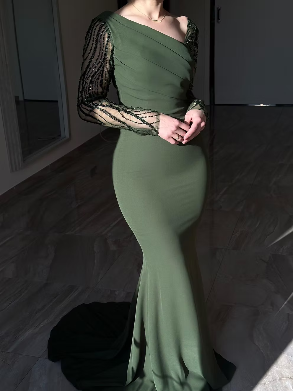 Lina Dress Khaki