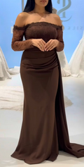 Noor Dress Brown