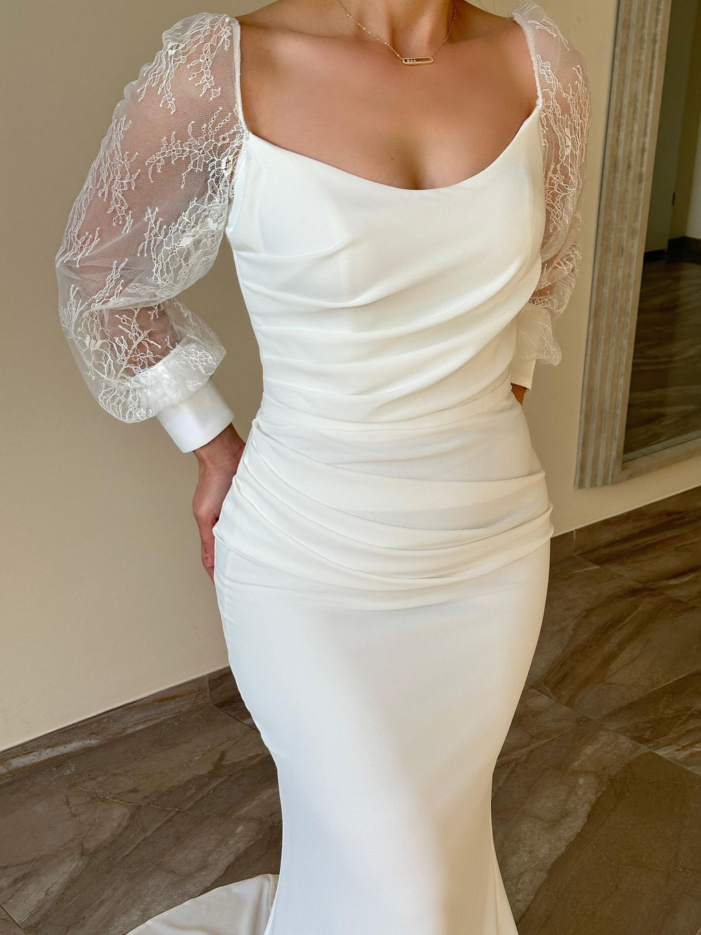 Gul Dress White