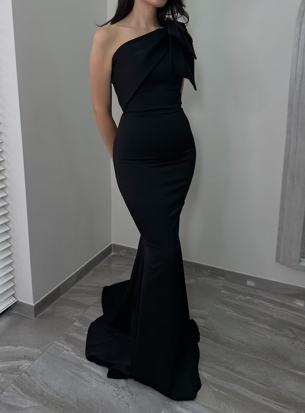 Suna Dress Black